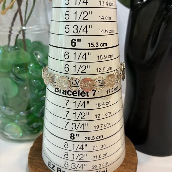 Vintage Sarah Coventry Young & Gay Bracelet & Earring Set - Picture 9 of 9